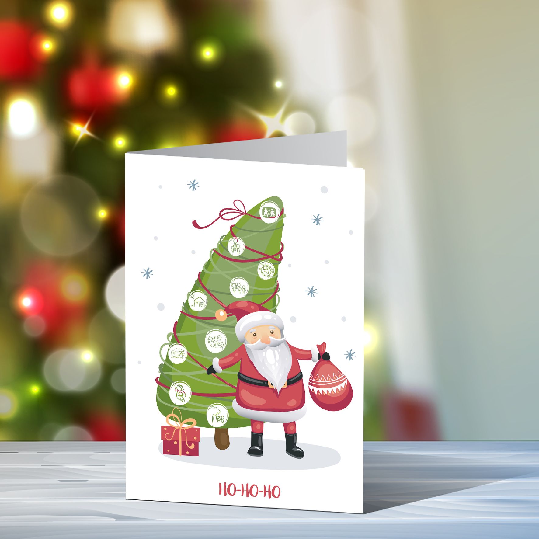 SOS Greeting Card 243