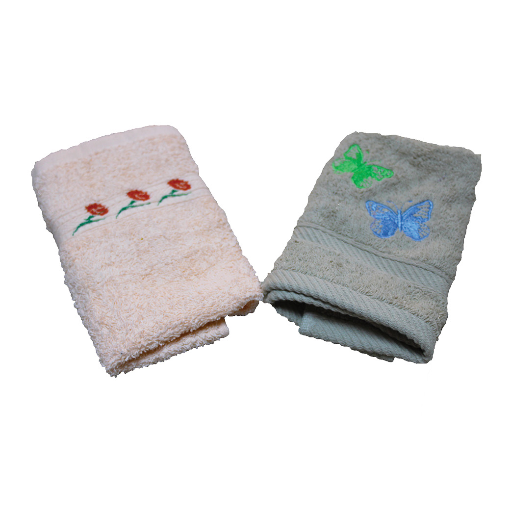Flower towel