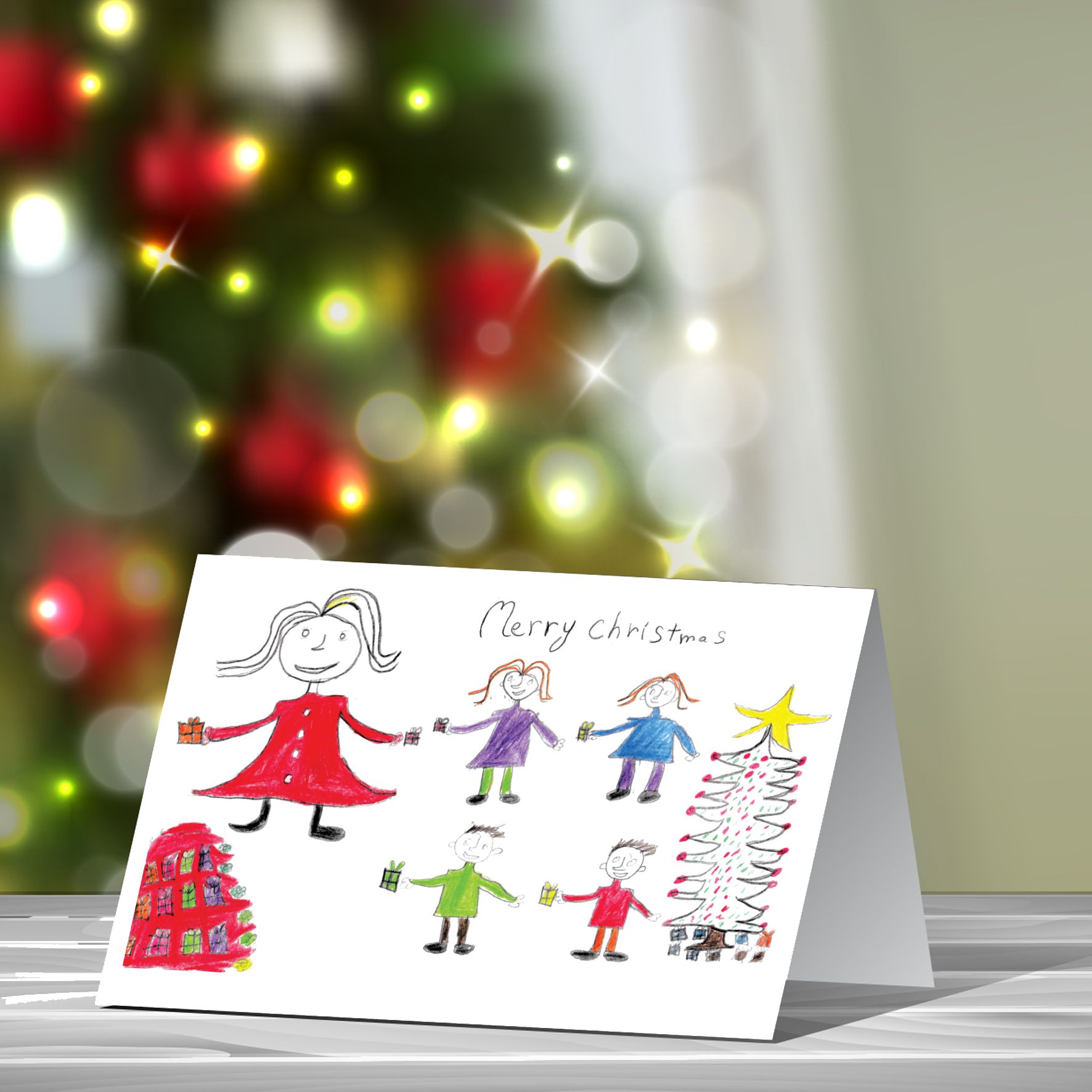 SOS Greeting Card 246